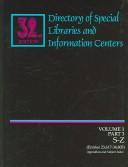 Front cover of Directory of Special Libraries by Unknown