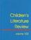 Cover of: Children's  Literature Review