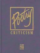 Cover of: Poetry Criticism by Michelle Lee