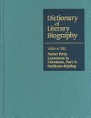 Cover of: Dictionary of Literary Biography: Nobel Prize Laureates in Literature : Faulkner-Kipling (Dictionary of Literary Biography)