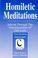 Cover of: Homiletic Meditations