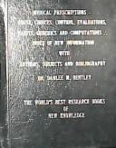 Cover of: Medical Prescriptions-- Abuse, Choices, Control, Evaluations, Habits, Generics and Computations: Index of New Information With Authors, Subjects, and Bibliography