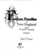 Cover of: Freeman Families of New England in the 17th and 18th Centuries