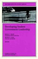 Developing Student Government Leadership (New Directions for Student Services) by Melvin C. Terrell