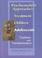 Cover of: Psychoanalytic Approaches to the Treatment of Children and Adolescents