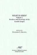 Cover of: "What is John?", Volume 2, Literary and Social Readings of the Fourth Gospel