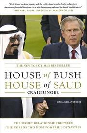 Cover of: House of Bush, House of Saud by Craig Unger