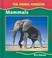 Cover of: Mammals (The Animal Kingdom)