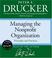 Cover of: Managing the Non-Profit Organization Low Price CD