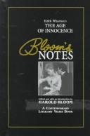 Edith Wharton's The age of innocence by Harold Bloom