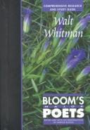 Cover of: Walt Whitman: Comprehensive Research and Study Guide (Bloom's Major Poets)