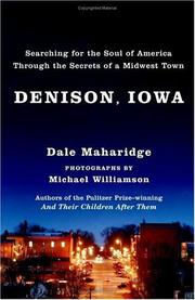 Cover of: Denison, Iowa by Dale Maharidge, Michael Williamson