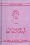Cover of: A History of Ancient Philosophy: The Schools of the Imperial Age (SUNY Series in Philosophy)