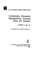 Community resource management by Robert Y. Siy