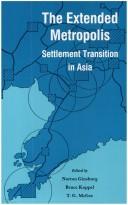 Cover of: The Extended metropolis: settlement transition in Asia