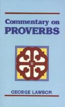 Cover of: Commentary on Proverbs (Kregel Timeless Classics Series)