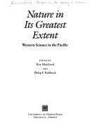 Cover of: Nature in Its Greatest Extent by Roy M. MacLeod