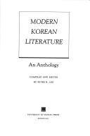 Cover of: Modern Korean literature by compiled and edited by Peter H. Lee.