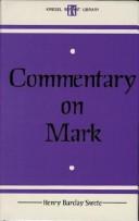 Cover of: Commentary on Mark: The Greek Text (Kregel Reprint Library Series)