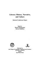 Cover of: Literary history, narrative, and culture: selected conference papers