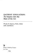 Cover of: Patient Education | Wendy D. Squyres