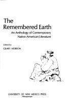 Cover of: The Remembered Earth | Geary Hobson