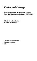 Cover of: Caviar and Cabbage: Selected Columns