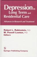 Cover of: Depression in long term and residential care: advances in research and treatment