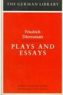 Cover of: Plays and essays