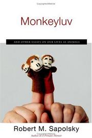 Cover of: Monkeyluv by Robert M. Sapolsky