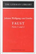 Cover of: Faust. by Johann Wolfgang von Goethe