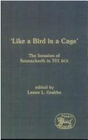 Cover of: "Like a bird in a cage" by edited by Lester L. Grabbe.