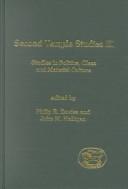 Cover of: Second Temple studies.