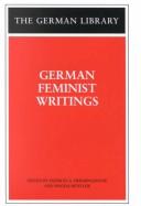 Cover of: German Feminist Writings (German Library)