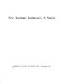 Cover of: New academic institutions: a survey