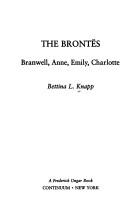 Cover of: The Brontes by Bettina L. Knapp