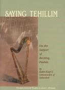 Cover of: Saying Tehillim