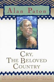 Cover of: Cry, the Beloved Country