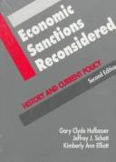 Cover of: Economic sanctions reconsidered