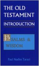 Cover of: The Old Testament: An Introduction  by Paul Nadim Tarazi