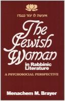 Cover of: Jewish Women in Rabbinic Literature: A Psychosocial Perspective