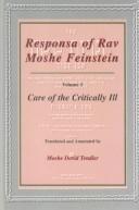 Cover of: Responsa of Rav Moshe Feinstein: translation and commentary