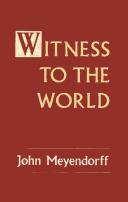Cover of: Witness to the world