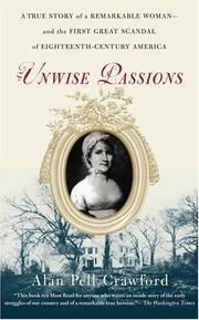 Cover of: Unwise Passions by Alan Pell Crawford