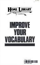 Cover of: Improve Your Vocabulary by 