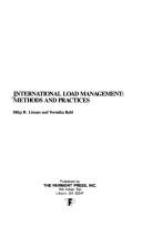 Cover of: International load management: methods and practices