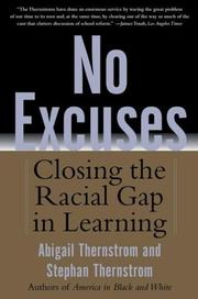 Cover of: No Excuses: Closing the Racial Gap in Learning