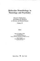 Cover of: Molecular neurobiology in neurology and psychiatry