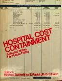Cover of: Hospital cost containment | 
