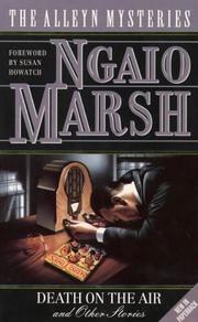 Cover of: "Death on the Air" and Other Stories by Ngaio Marsh
